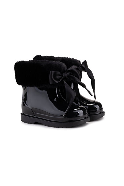 IGOR W10258 Bimbi Soft - Дитячі чорні дощові чоботи