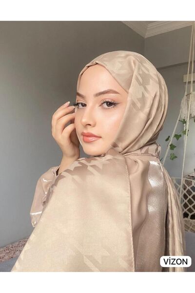 ŞİNKESK JAKARLI KAZAYAĞI DESEN ŞAL