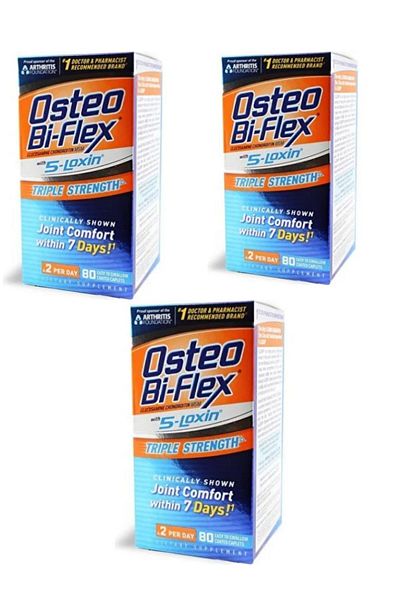 Osteo Bi-Flex Osteo Bi-Flex Advanced Triple Strength 80 Tablet 3 PIECES