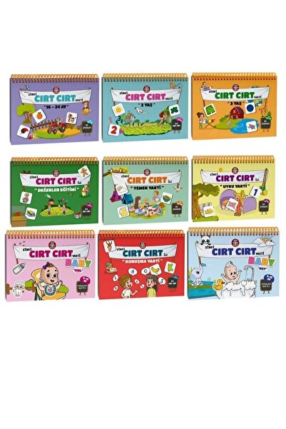 Çocuk Akademi Ekonomik Paket Tüm Cırt Cırtlı Paket 9'lu
