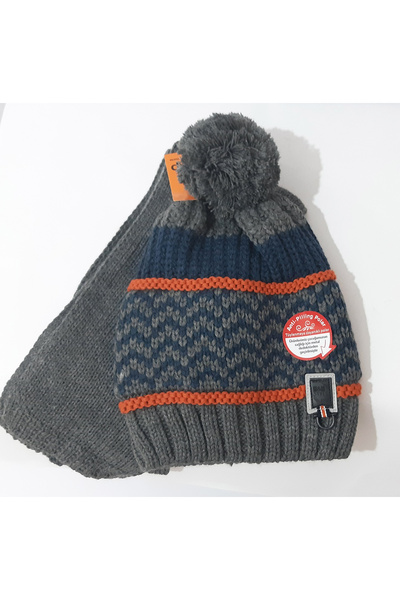 renkli çiçekler Dečiji šal i kapa set, set od 2 komada