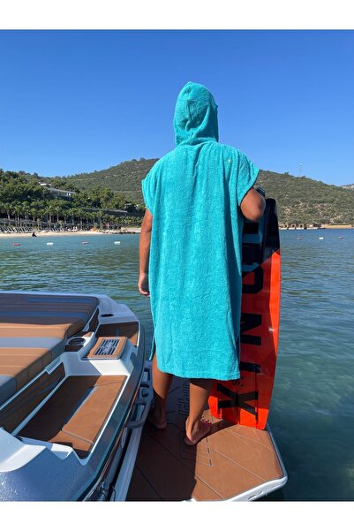 SOLENROSA Πετσέτα Poncho Πετσέτα παραλίας