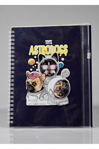 4nio ASTRODOGS - Notebook with Bag Cover