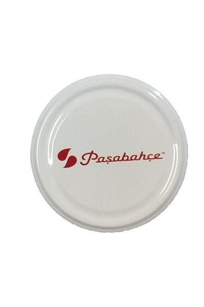 Paşabahçe Canning Jar Lid Metal White Silicone Lid 630 Pieces
