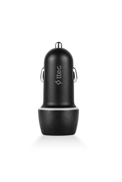 Ttec Şarj Akım Korumalı Type-c Ve Iphone Kablolu 15.5w Araç Şarj Başlığı Set Tüm Araçlara Uyumlu