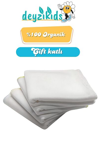 Deyzikids 10-piece Combed Cotton BAby Mouth Wipes - Double LAyer 20x20