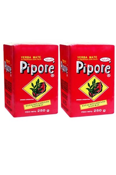 PİPORE شاي ميت 250 جرام × 2 قطعة