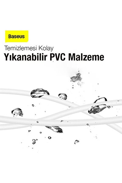 Baseus Süper Şarj 1 Metre Usb To Iphone Şarj Kablo Iphone 11 12 13 14 Pro Max Şarj Kablosu