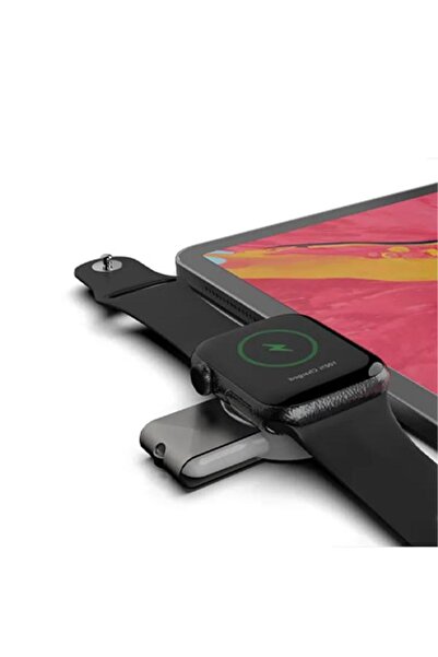 Polhammobile Polham Usb Ve Type C Girişli Apple Watch 1,2,3,4,5,6,7,8 Ve Se Akıllı Saat Şarj Aleti, Akım Korumalı