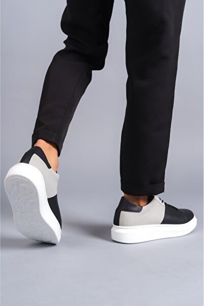 Aymood SLW151 Boost Сует Чоловічі кросівки - Шнурівка, Повсякденні Чорні/Сірі