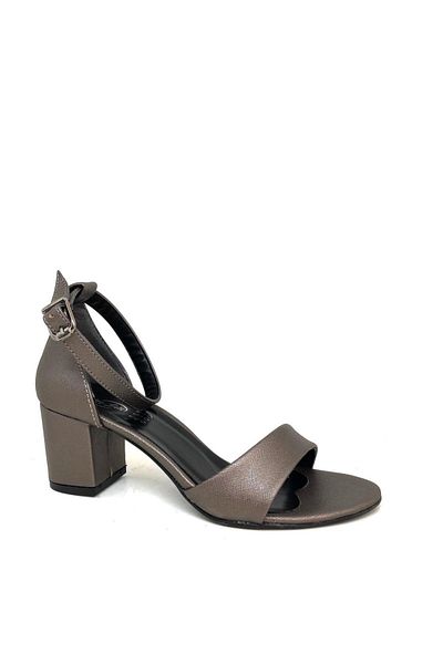 YGTSHOES Single Strap Women's Sandals - Tan Suede