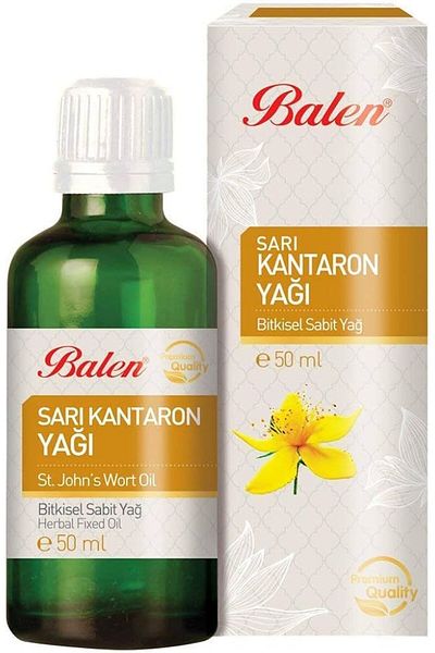 Balen 50 ml St. John's Wort Oil - Cold Press, Potable Body Care Oil