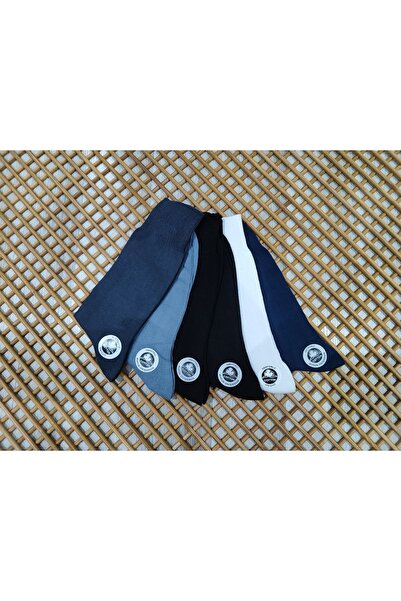 Rocks For Combed Cotton Socket Men's 6 Pairs Seamless Socks