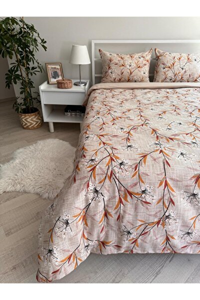 üntaş Çift kişilik çift taraflı nevresim ve 2 adet yastık kılıfı