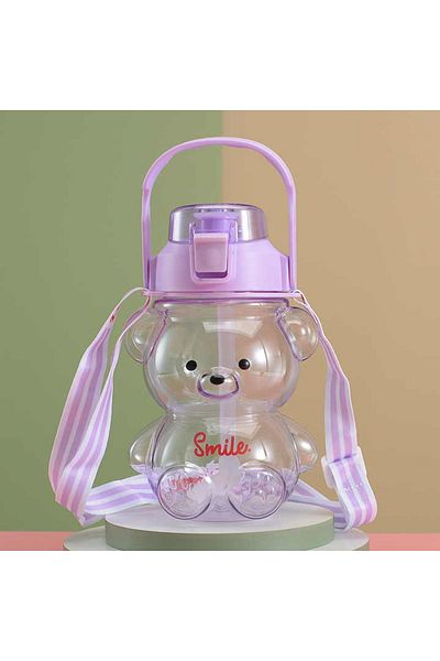 MODERNEV Smile 1 L Water Bottle with Teddy Bear Bpa Free Water Bottle Ayi Sirin Dlayisfffmatara Dalian Water Bottle