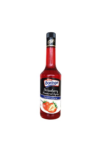 Kent Boringer Kokteyl Şurup Çilek Aromalı, Pasta, Puding, Kek, Tatlı, Çay ve ...