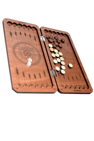 Uçandaire Mini Backgammon Set