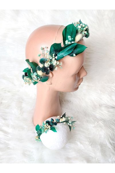 htk butik Floral Crown