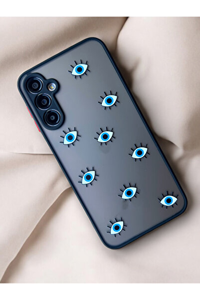 Merwish Galaxy S23 Fe Compatible Evil Eye Pattern Camera Protected Hux Tpu Si...