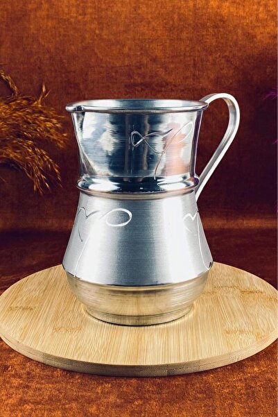 Tiesa Home Alüminyum 1500 ML Desenli Kulplu Kapaksız Sürahi