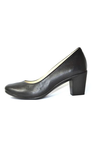 Dr.Comfort Dr. Comfort Sky1 - Pantofi de stewardesă de mărime mare din piele naturală moale, neagră