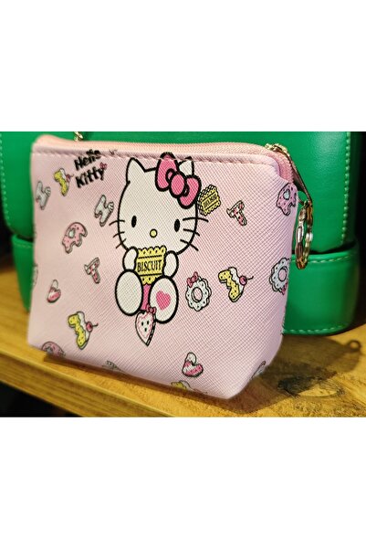 bundle island Mini portofel pentru copii cu figurina Hello Kitty - cu fermoar