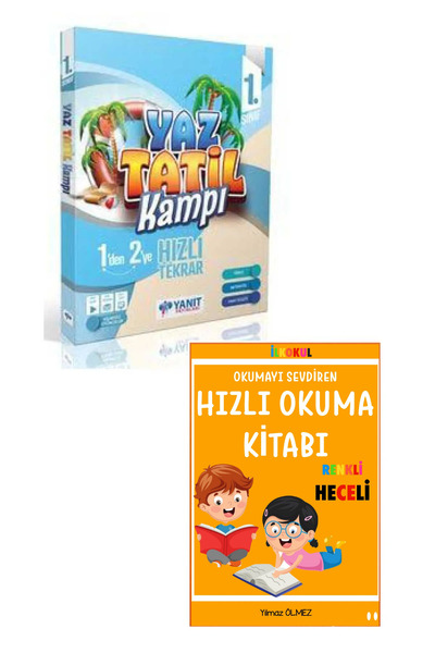 Yanıt Yayınları Yanıt 1 .sınıftan 2. Sınıfa Hazırlık YAZ TATİL SETİ 2024 Kare...