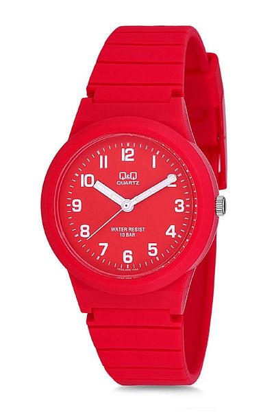 Q&Q Unisex Wristwatch with Waterproof Silicone Band