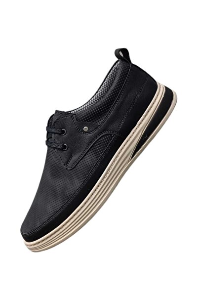 capel hor-se МЪЖКИ КОМФОРТНИ ЧЕРНИ ОБУВКИ С ВРЪЗКИ И МЕКИ ПРИНТОВЕ