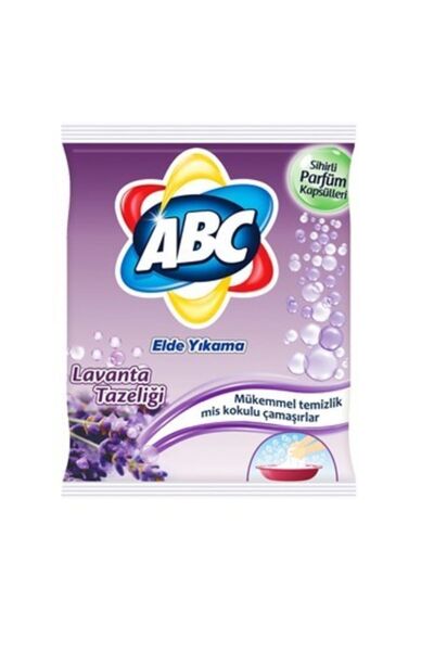 ABC Elde Yıkama Toz Çamaşır Deterjanı Lavanta Tazeliği 600 Gr.