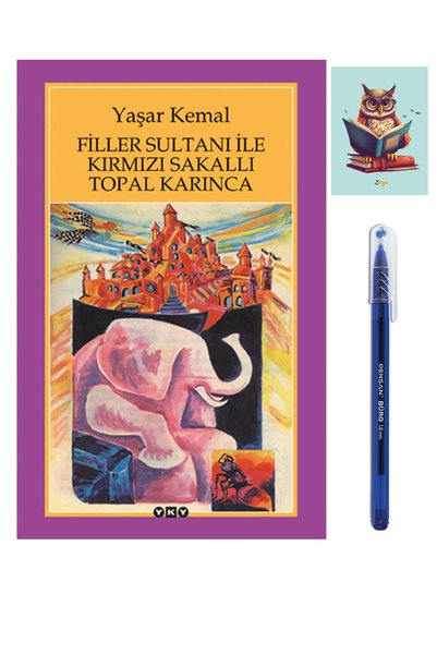 Yapı Kredi Yayınları Filler Sultanı ile Kırmızı Sakallı Topal Karınca - Yaşar...