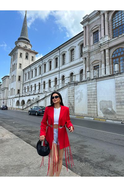 Ekim Store Oversize Stringed Blazer Jacket