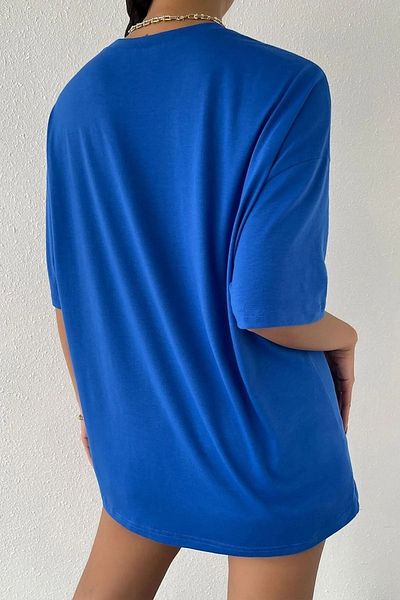 DAXİS Sportwear Company Μπλουζάκι Unisex Oversize με στάμπα