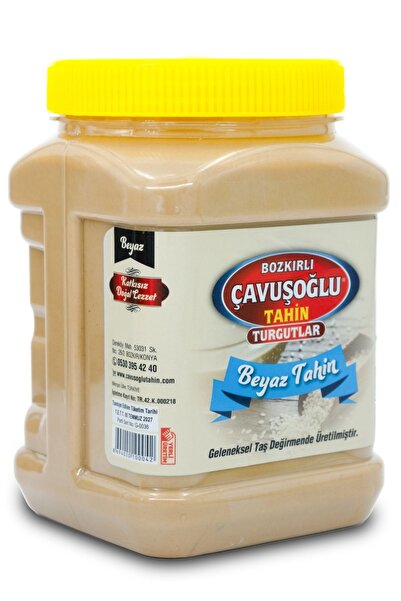 Bozkırlı Çavuşoğlu Az Kavrulmuş Beyaz Tahin 930g X 2