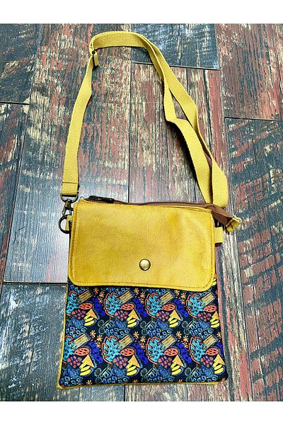 Street Bag Geantă de umăr Shiraz cu model boem - Impermeabil, pentru utilizare zilnică de călătorie
