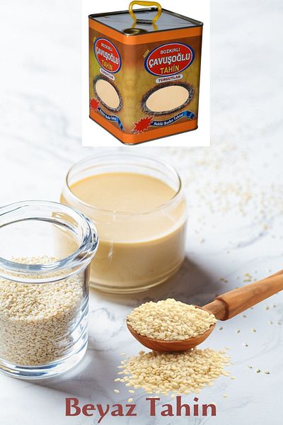 Bozkırlı Çavuşoğlu Small Roasted White Tahini Tin 4600g