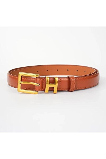 LA'FESTİN Gold Toka Kadın Kemer , Pantolon Kemeri, Gömlek Kemeri,Ceket Kemeri