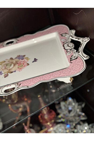 ester Footed Porcelain Presentation Plate