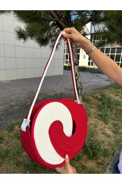 MaVaux Caramel Straw Jute Bag - Special Handmade