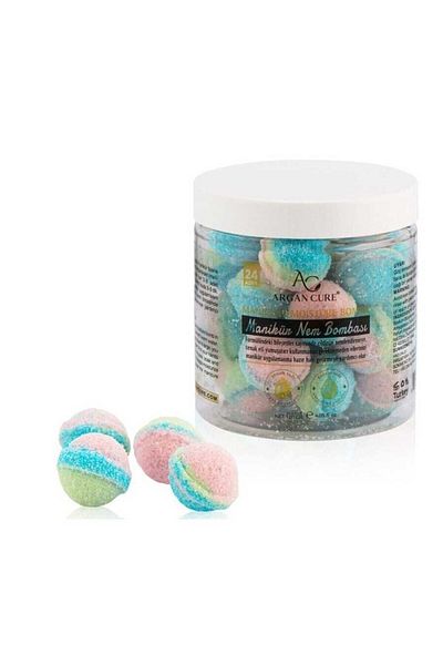Argan Cure Manicure Moisture Bomb Mix 24 Pcs