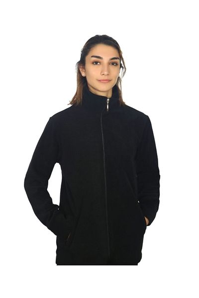 Bayram İş Elbiseleri Unisex Black Pocket Winter Fleece