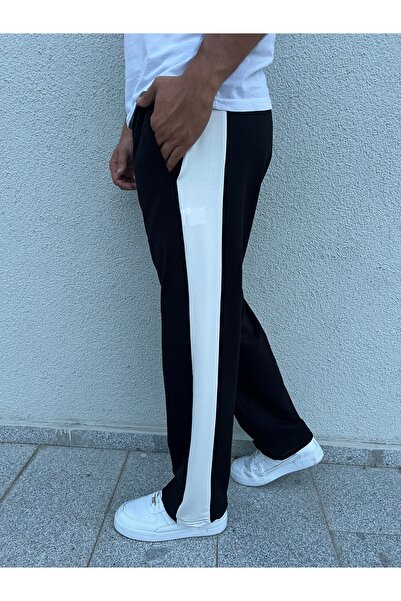 BY İMPALA MODA Раирани спортни панталони със свободна кройка за всички сезони - Two Threads