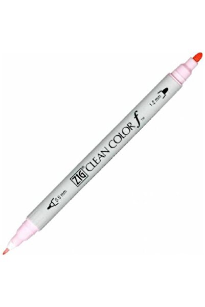Zig قلم رصاص نظيف اللون F Tcs-6000t 026 وردي فاتح مزدوج الجوانب