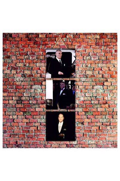 Cakatablo Ατατούρκ Τυπωμένο 14x14 εκ. 3 Τεμάχια