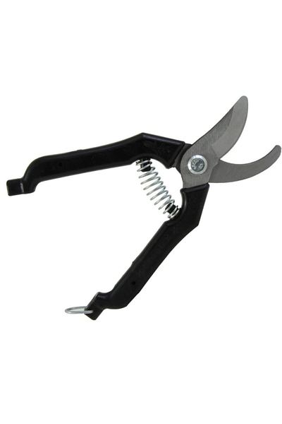 ZUBİZUBİ Göcen Citrus Vineyard Pruning Shears Curved Tip 18 Cm Black