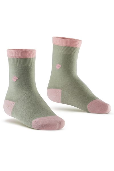 Bonny Silver Odor-Free Socket Girl's Mixed Silver Socks 3 Pack