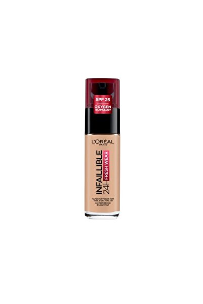 L'Oreal Paris Infaillible 24 Fresh Wear Fondöten 145 Beige Rose 30 ml