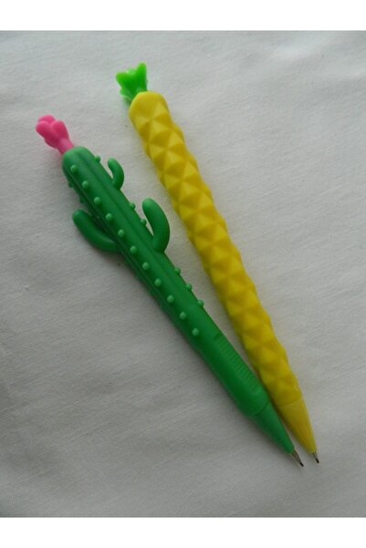 Rolly 2'li Versatil Uçlu Kalem 0,7 Pembe Kaktüs + Ananas
