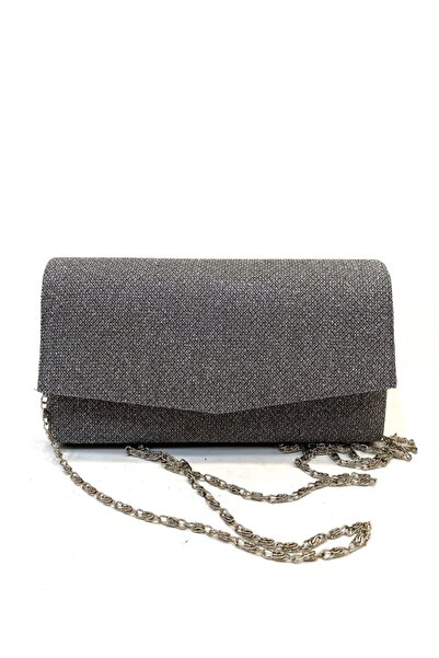 Busrabags Platinum Silvery Armor Women's Evening Dress Bag