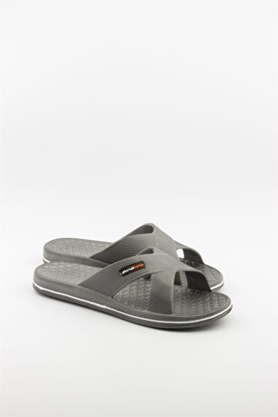 Akınal Bella Men's Gray Summer Slippers
